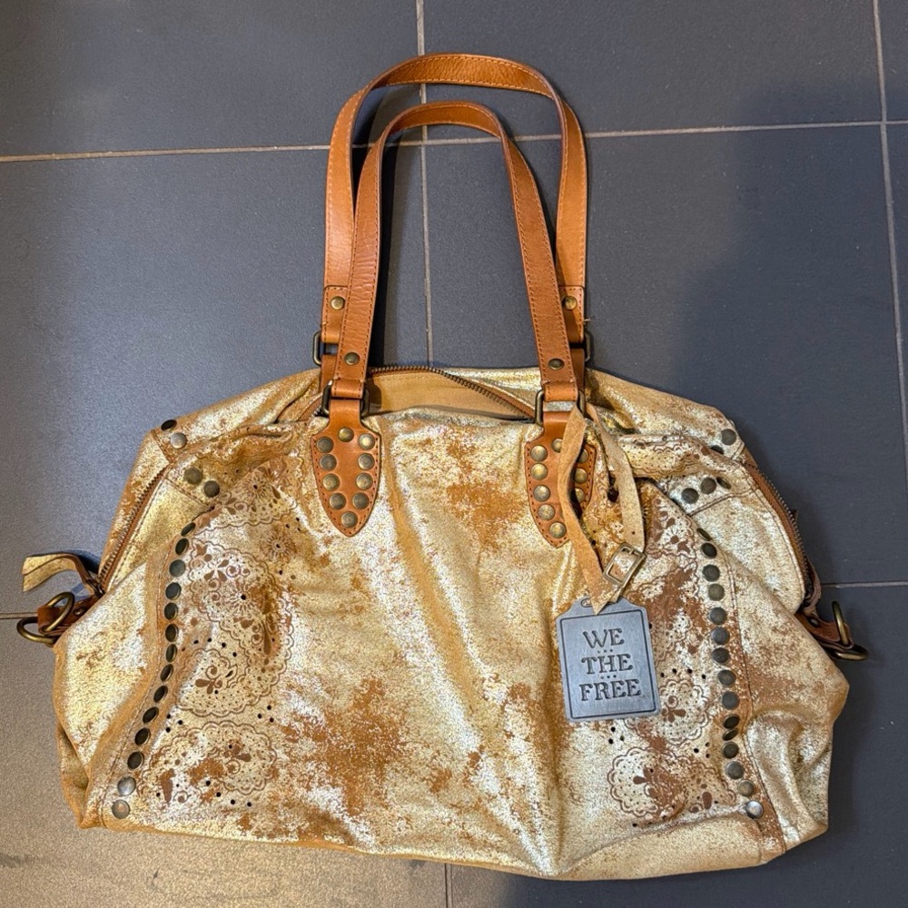 We The Free Pyrite Augustine Tote - Picture 2 of 3